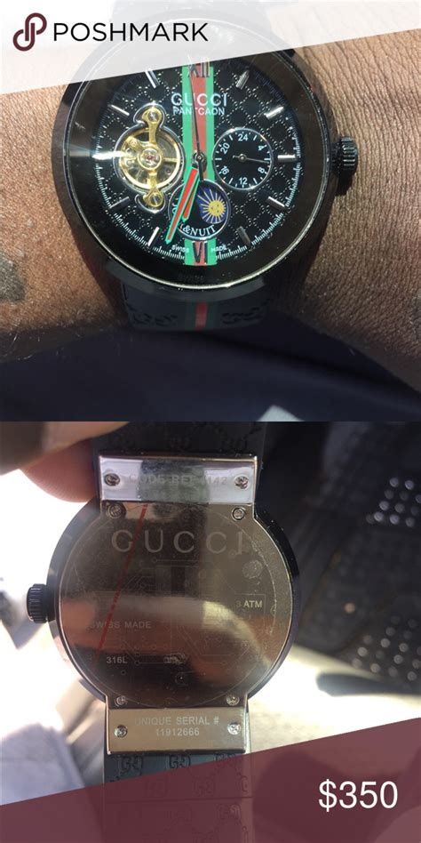 gucci fake watches|check gucci watch serial number.